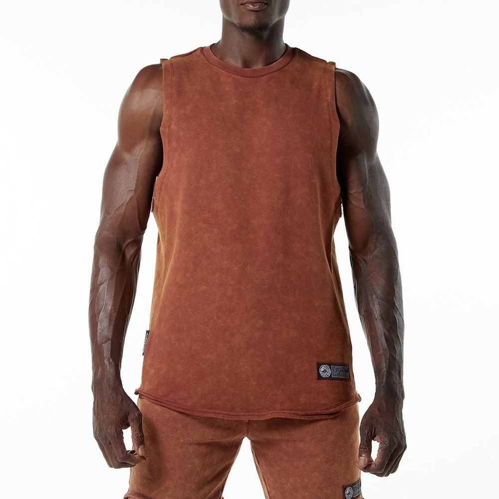 Alphalete Very Terry Cutoff- Bloodstone